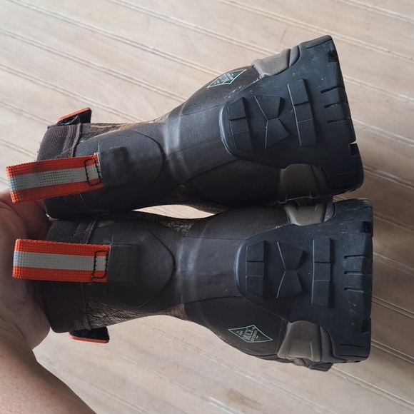 Muck Boot Men's Mossy Oak Breakup Country Apex Mid Zip Ankle Waterproof Boots - Picture 12 of 14